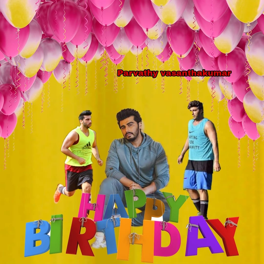 Happy birthday Arjun kapoor 