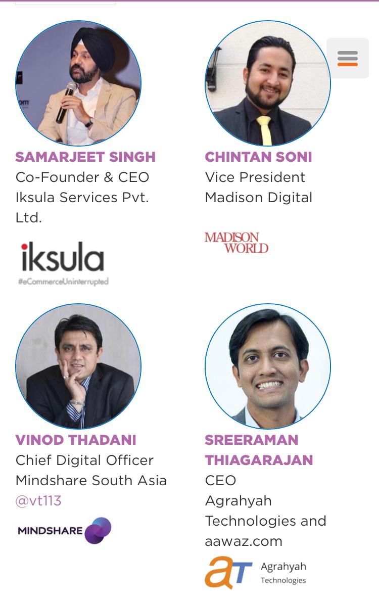 Our CEO <a href="/samarjeet25/">Samarjeet Singh</a>  is in the Jury of Smarties by MMA Global