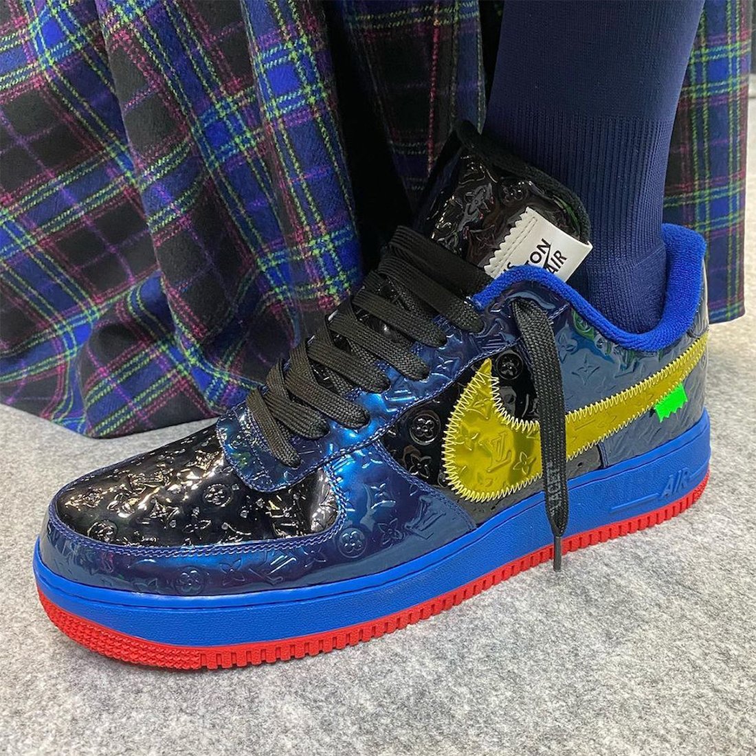 First Look at the Nike x Louis Vuitton Air Force 1 Sneakers