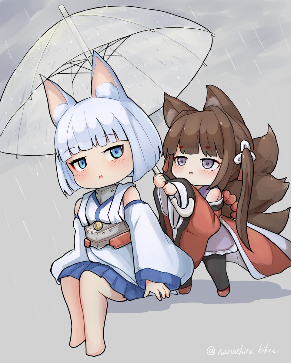 梅雨の時期ですね
#アズールレーン 