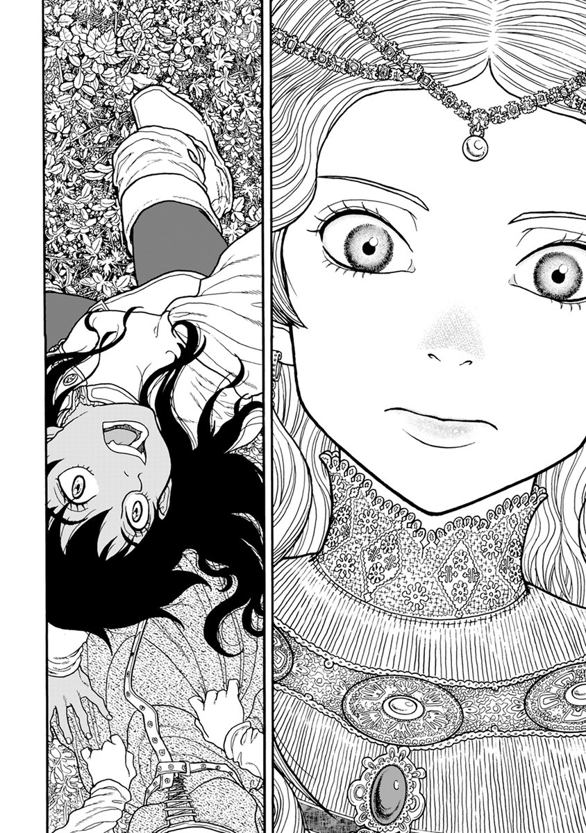 修道院に追放された白い肌のお姫さまと、彼女に唯一付き従う黒い肌の侍女の話(6/8) 