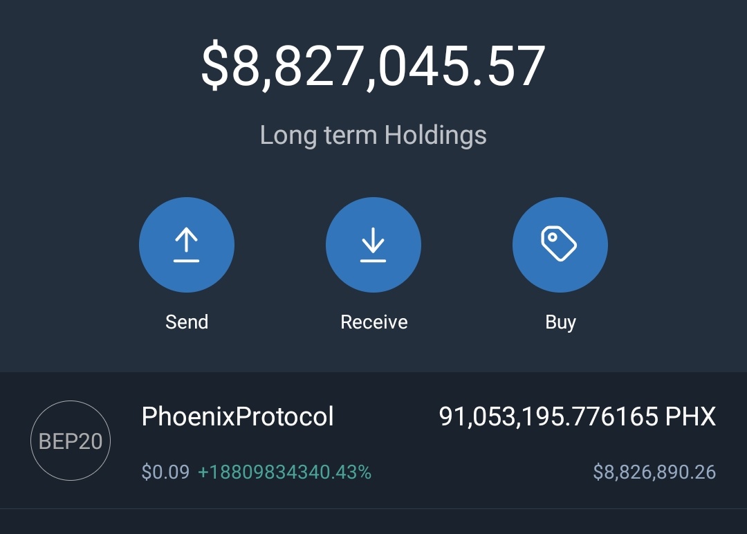 Dream_Swap_NFTs's tweet image. 🔥🔥🔥 The Phoenix always rises! 🔥🔥🔥 

 $PHX #PhoenixProtocol
Let me die🤤🤤🤤🤤🤤💸😂🚀✈️

My wallet address:0x52Fd7D9c9ECEA9fc410BAdf36D201Dcebaee85Fe