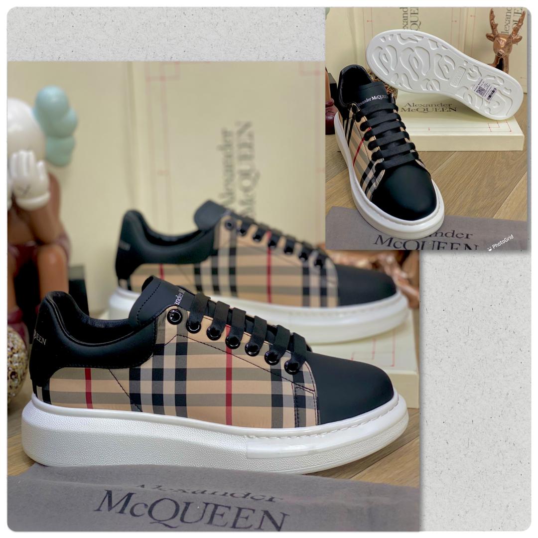 A Collaboration of Style: Alexander McQueen Burberry Shoes