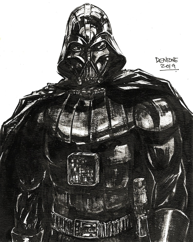 MarcoDentone's tweet photo. Darth is dark. #darthvader #chineseinkart #drawingart #instadayli #instaart #starwars #drawing #sketch #sketching #art #artist #inkart https://t.co/1XXicA7Qdf