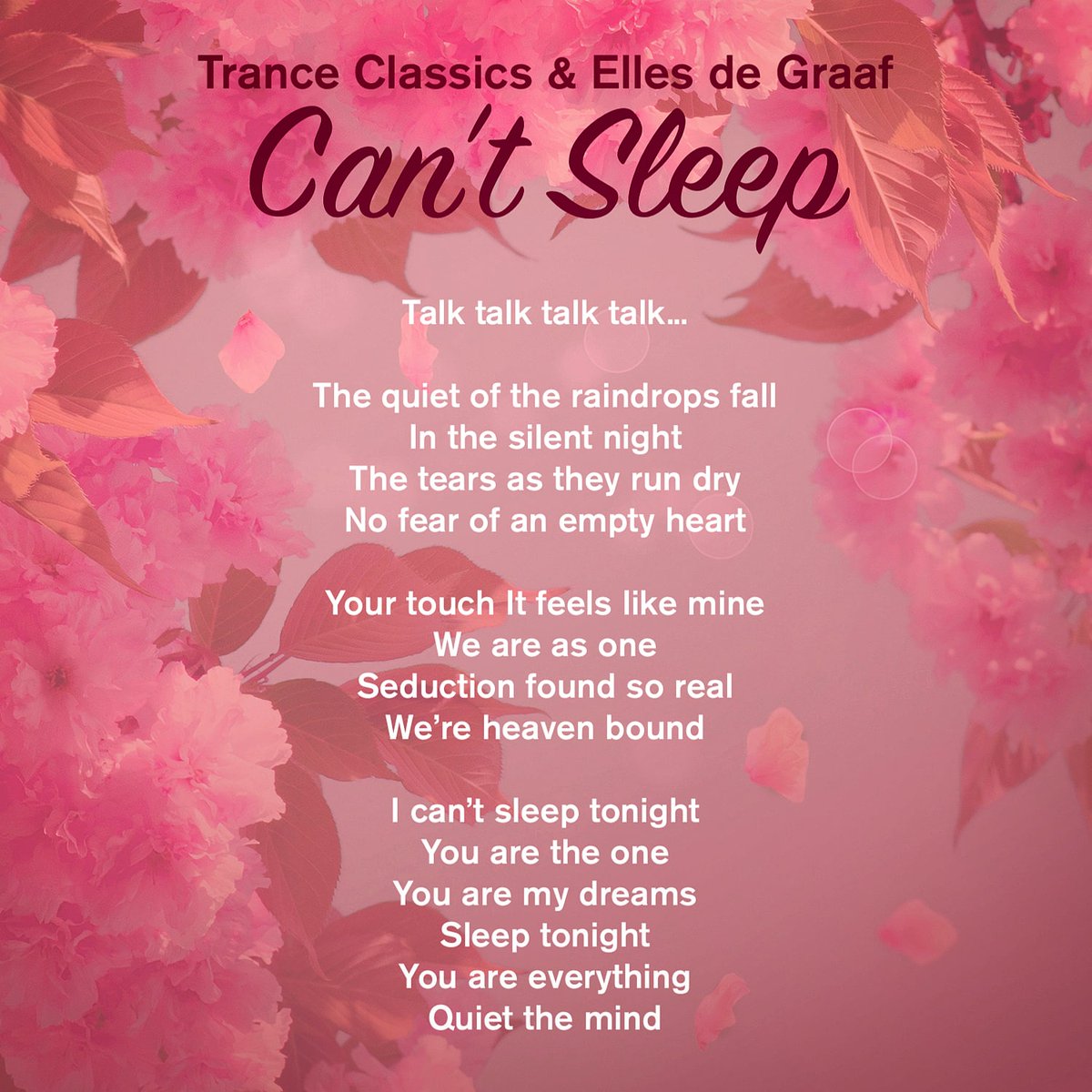 Elles de Graaf (@ellesdegraaf) on Twitter photo "Can't Sleep 2021" in the <a href="/_TranceClassics/">TranceClassicsMusic</a> rework is out now on <a href="/RazNitzan/">Raz Nitzan</a> Music! 🌸🌺 Hope you like the new version as much as we do? Check it out!! 😊 Raznitzan.lnk.to/CantSleep2021 "Can't Sleep 2021" in the <a href="/_TranceClassics/">TranceClassicsMusic</a> rework is out now on <a href="/RazNitzan/">Raz Nitzan</a> Music! 🌸🌺 Hope you like the new version as much as we do? Check it out!! 😊 Raznitzan.lnk.to/CantSleep2021