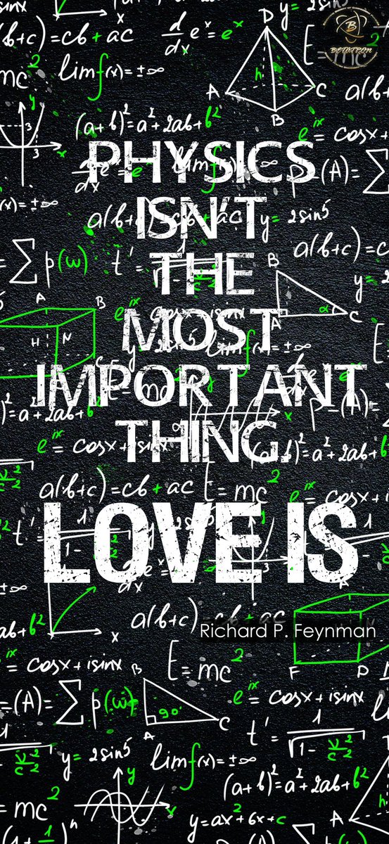 BetatronPUB's tweet photo. #Physics isn't the most important
Thing #love is.

#Richardfeynman
#wallpaper #Science https://t.co/j57IoO5cdD