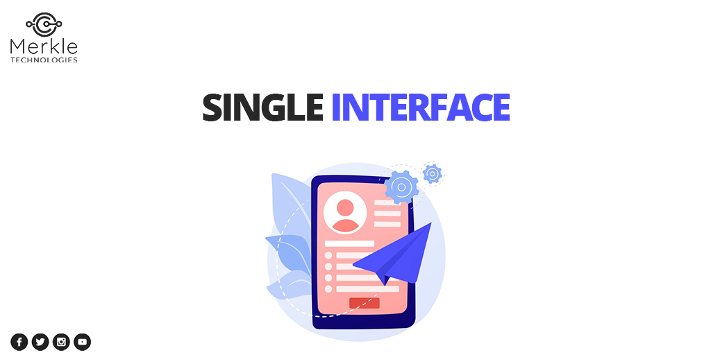 MerkleTech's tweet image. Single Interface
#MerkleTechnologies #Merklecoin #MTT