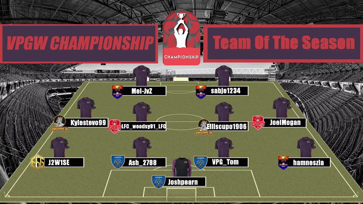 BuddiesXI's tweet photo. 🔹Buddies Unite eSports🔸

Team of the season of all leagues!

After a great season 4 in VPG en Season 1 PGS, we wanna thank all the players for there effort &amp; time to make this team great. Not only on the field but also off the field!! 😍

Congrats to everyone who made the TOTS https://t.co/W2INQ8jM9S