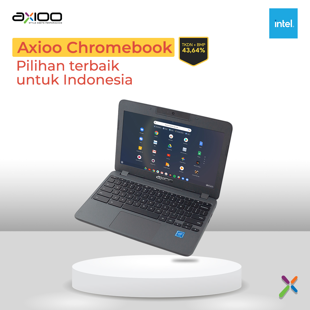 axioo_id's tweet image. Dengan menggunakan Axioo Chromebook berarti kamu sudah mendukung kemajuan produk lokal, Axioo Chromebook sendiri telah mengantongi TKDN sebesar 43,64%. Cinta Indonesia? Cinta Axioo Juga!
Axioo “style meets performance”
__
#Axioo #axiooindonesia #stylemeetsperformance #chromebook