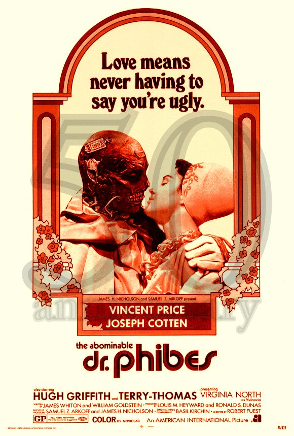 PhibesForever's tweet image. Join us as we celebrate #PhibesAt50 all year long.
🦇🐝🩸❄️🐸🦄🦗🐀🗝️🌒
For Dr. Phibes &quot;Love Means Forever&quot;. Tell us your favorite character, scene, or dialogue quote from
#TheAbominableDrPhibes50thAnniversary #DrPhibes #LadyPhibes #VincentPrice #CarolineMunro #LoveHorrorStory