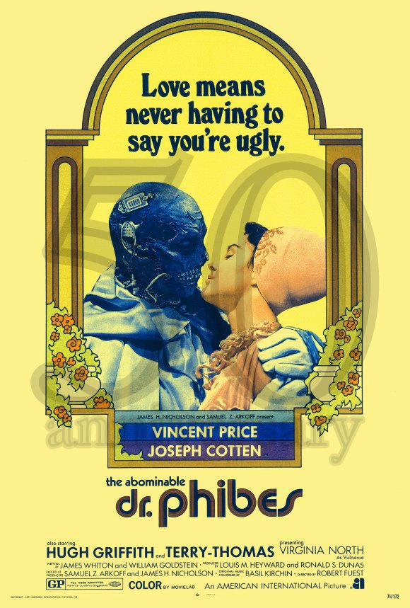 PhibesForever's tweet image. Join us as we celebrate #PhibesAt50 all year long.
🦇🐝🩸❄️🐸🦄🦗🐀🗝️🌒
For Dr. Phibes &quot;Love Means Forever&quot;. Tell us your favorite character, scene, or dialogue quote from
#TheAbominableDrPhibes50thAnniversary #DrPhibes #LadyPhibes #VincentPrice #CarolineMunro #LoveHorrorStory