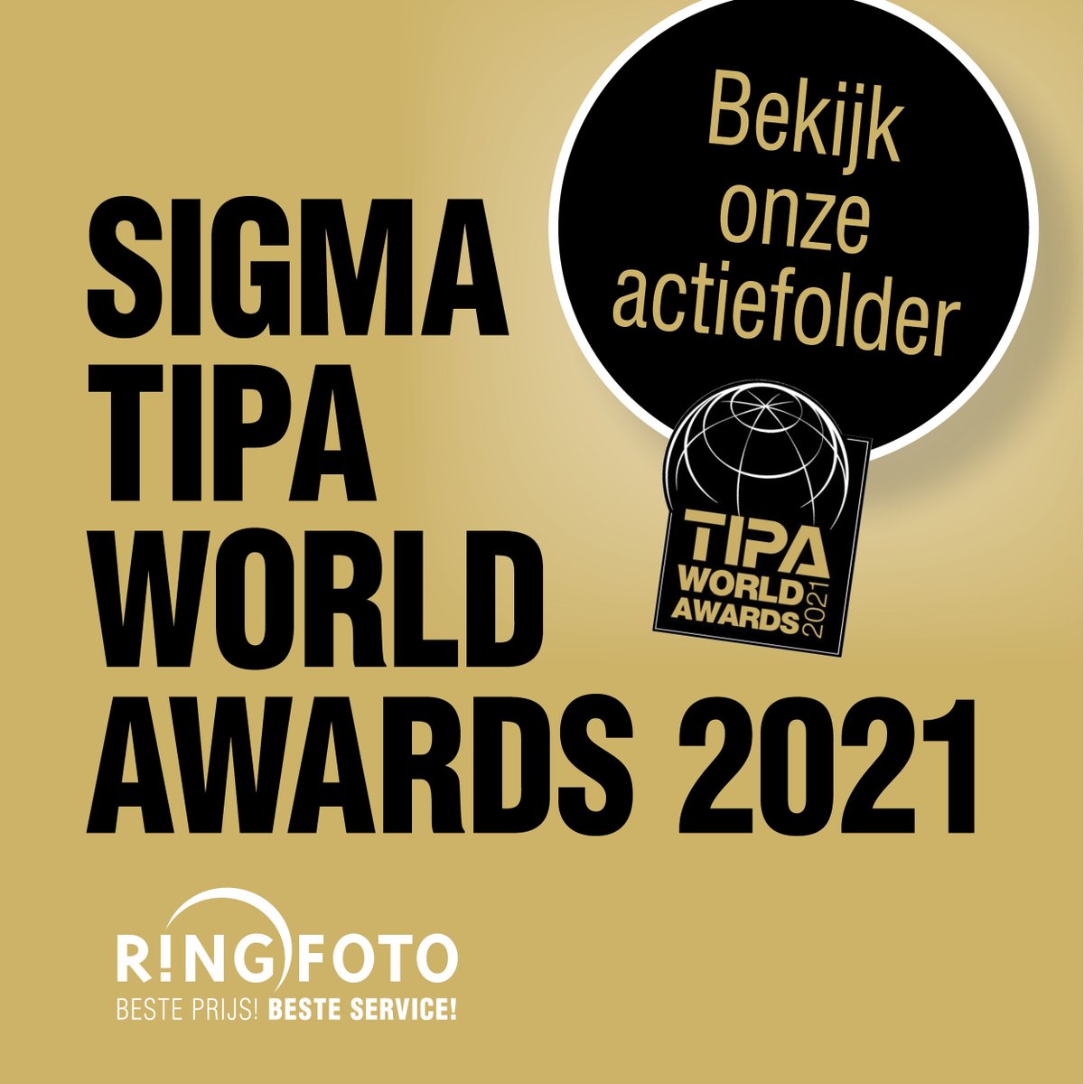 Wij zetten 3 schitterende SIGMA objectieven in het zonnetje die een TIPA World Awards onderscheiding hebben gekregen. Bekijk onze actiefolder. Je vind ook meer info over onze lenzenproeverijen waar je jouw favoriete SIGMA objectieven kunt uirproberen. bit.ly/3zPUdDg