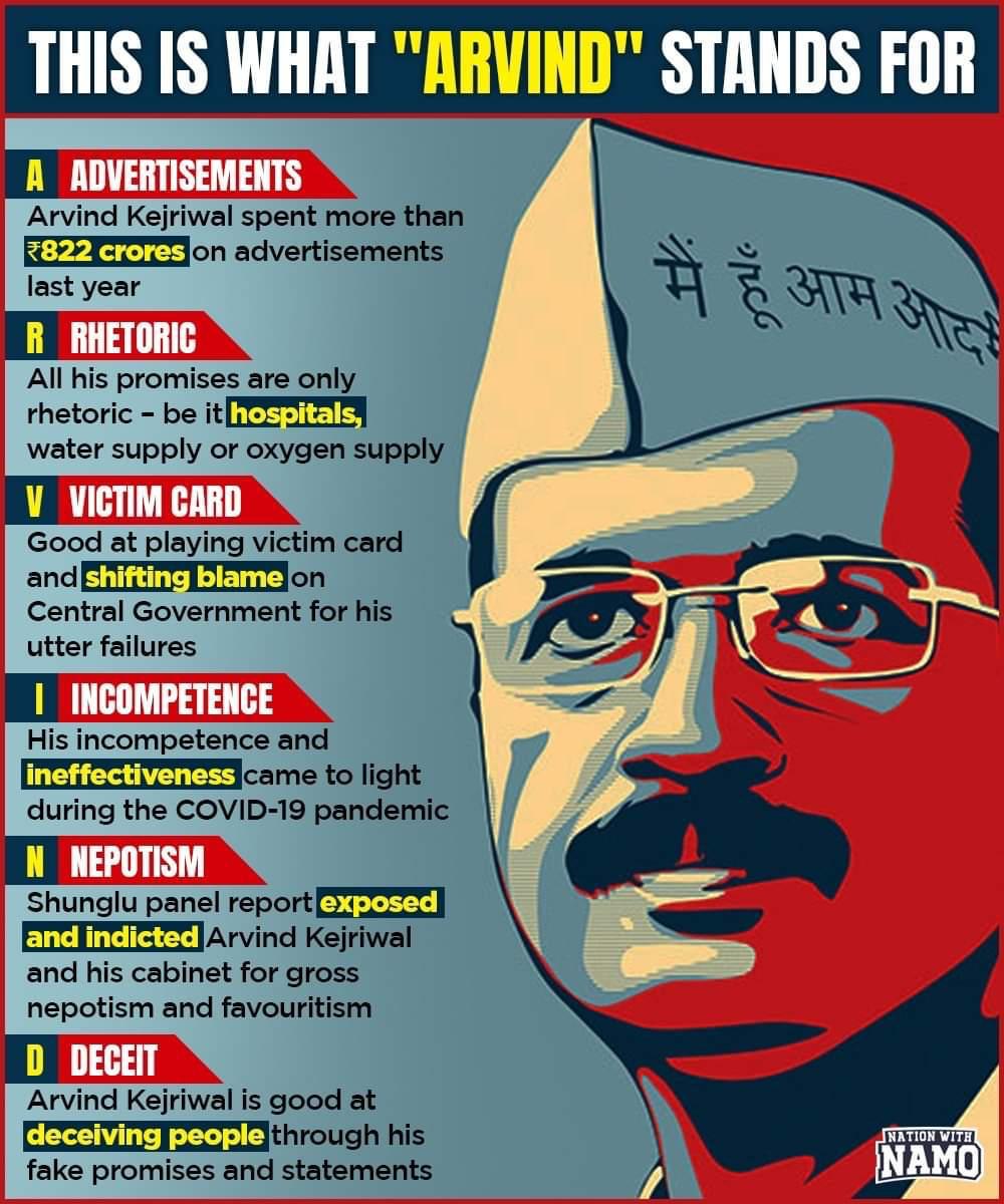 NehaShalini2's tweet photo. #ArrestKejriwal  shameful act done by  advertisment minister @BJP4Delhi https://t.co/hTXjvL8zU8