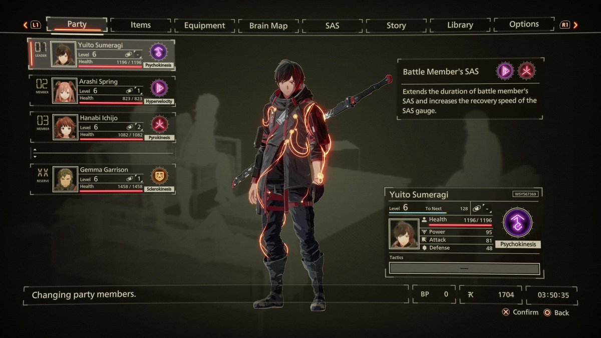 Zero_Tales's tweet photo. Played around 4 or so hours total so far, the game is unbelievably fun!!! The skill tree makes me so happy too! More games should have some sort of skill tree honestly
#ScarletNexus
#ZeroNexus https://t.co/lqNY5SQOod