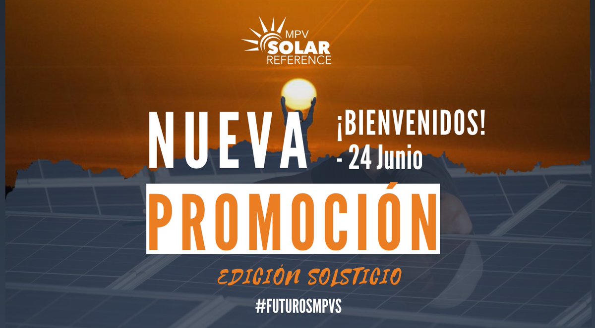 🥳 ¡BIENVENIDOS NUEVOS MPV's!

🚀Ayer arrancamos con la visita de uno de nuestros #MPVGurús, Remigio Abad, director de <a href="/powen_es/">POWEN</a>   quien nos dio una clase MAGISTRAL sobre #autoconsumo y sus expectativas de crecimiento.

¿Qué esperas para unirte a la revolución #fotovoltaica?