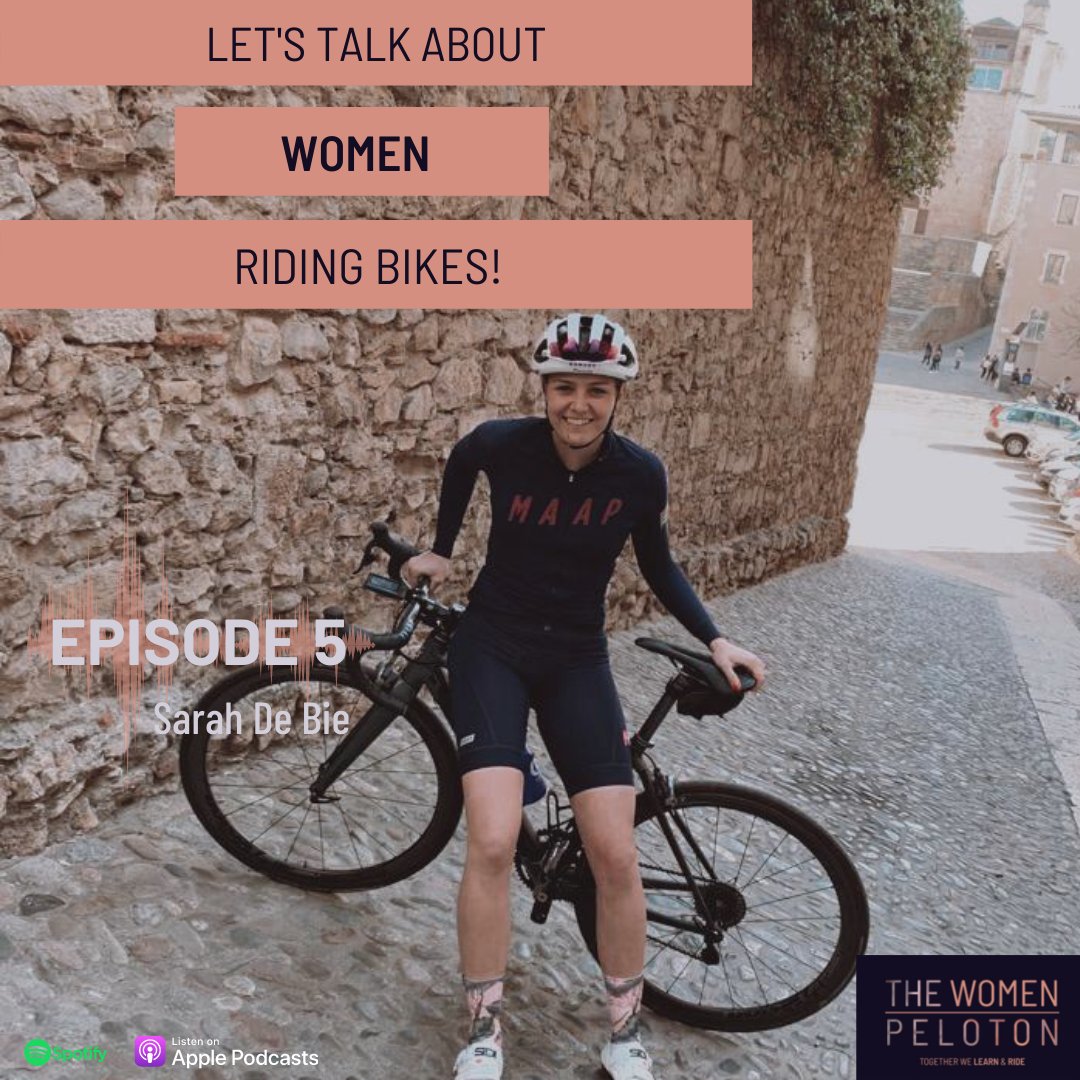 Nieuwe episode 🎙 met <a href="/Sarah_DeBie/">Sarah De Bie</a>! Tijd om over haar sportieve kant te praten. Benieuwd naar haar basketbal verleden? Hoe ze is beginnen fietsen en hoe vlot ze zomaar de Mont Ventoux op reed? Je hoort het hier!