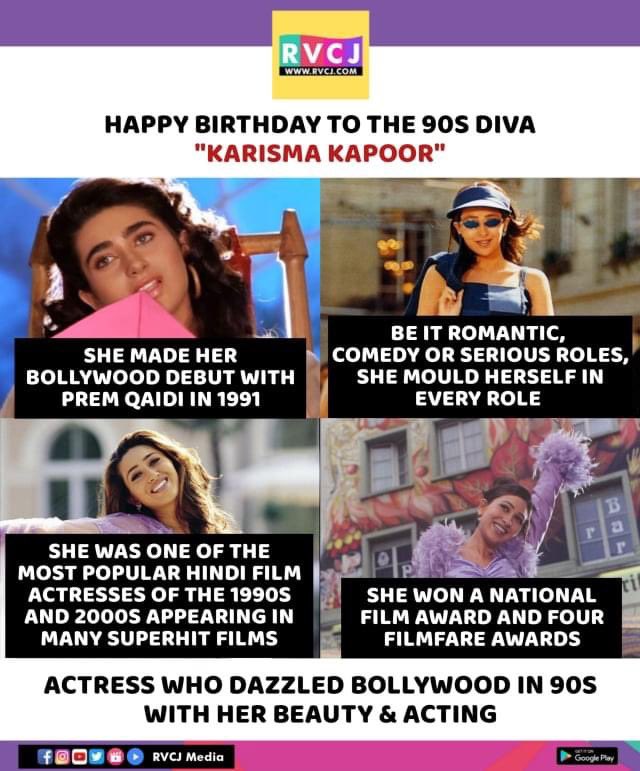 Happy Birthday Karisma Kapoor       