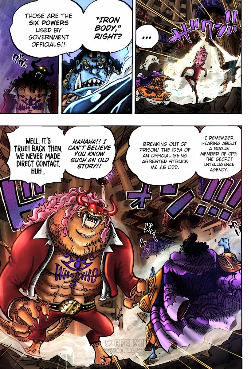 Read One Piece Chapter 1022 on Mangakakalot