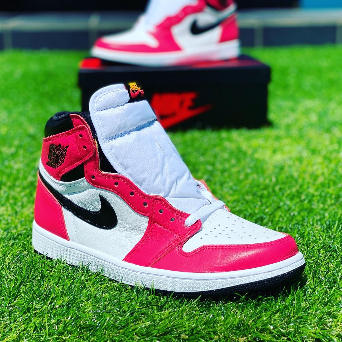 AIR JORDAN1 ライトフュージョン シカゴカスタム | wic-capital.net