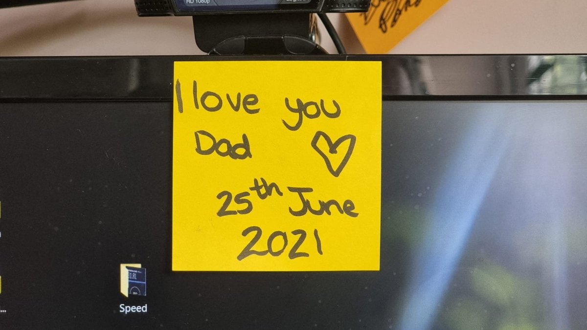 #1) Cost of post-it note ~£0.00.1
#2) Time to write note ~5 seconds
#3) Feeling that emerges in the intended audience - Priceless ❤
(Above the note from my daughter this morning left on my main screen)
 
Send a note to someone who you know in your intuition needs acknowledging.