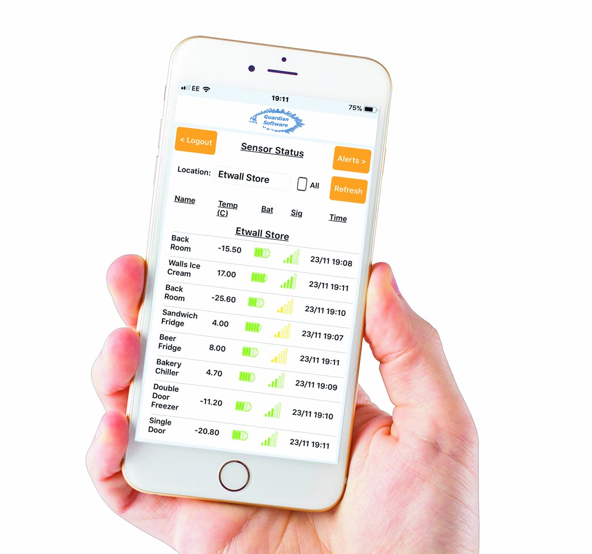 TSG_SERVICES's tweet image. Now available from TSG Systems the Fridge Monitoring System.  Cloud-based &amp;amp; wireless - monitor the temperatures across your entire business from anywhere in the world, at any time and in real-time. For more information
bit.ly/3u74Luy
#tsguk #tsgsystems #fridgemonitoring