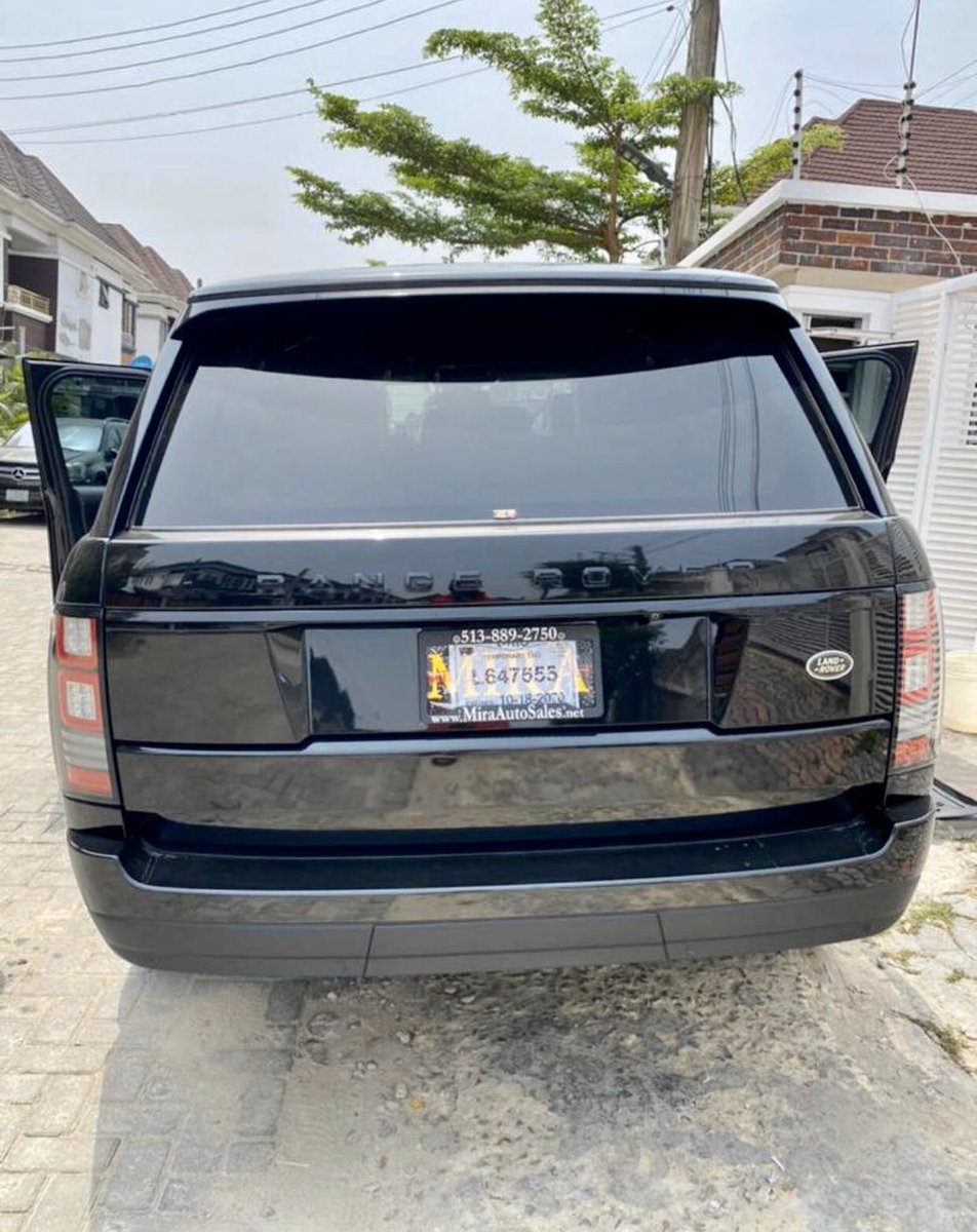 catchincruises's tweet photo. FOR SALE‼️
🔥 *Manufacturer:* RANGE ROVER

  *Model* VOUGE

  *Year:* 2015

*Status:* FOREIGN USED

*Colour* BLACK 

*Location:* LEKKI

*Price :* 27.5m (net)

☎️:08106622356 or DM

PLEASE RETWEET, MY CLIENT MIGHT JUST BE ON YOUR TL 🙏🏿 https://t.co/Omga5GO8nA