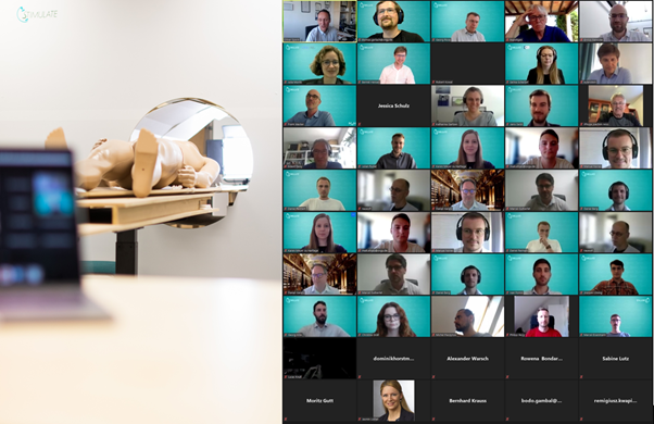 STIMULATE_FC's tweet photo. Gemeinsam präsentierten die am iMRI Solutions Leitthema beteiligten Forschungspartner #InLineMed, #MHH, #NeoscanSolutions, #NORAS MRI products, #OVGU, #Qfix, #Siemens Healthineers und #USE-Ing. ihre bisherigen Ergebnisse im digitalen Statusmeeting: https://t.co/HU9PJ4JHfe https://t.co/eBD0aFWm7G