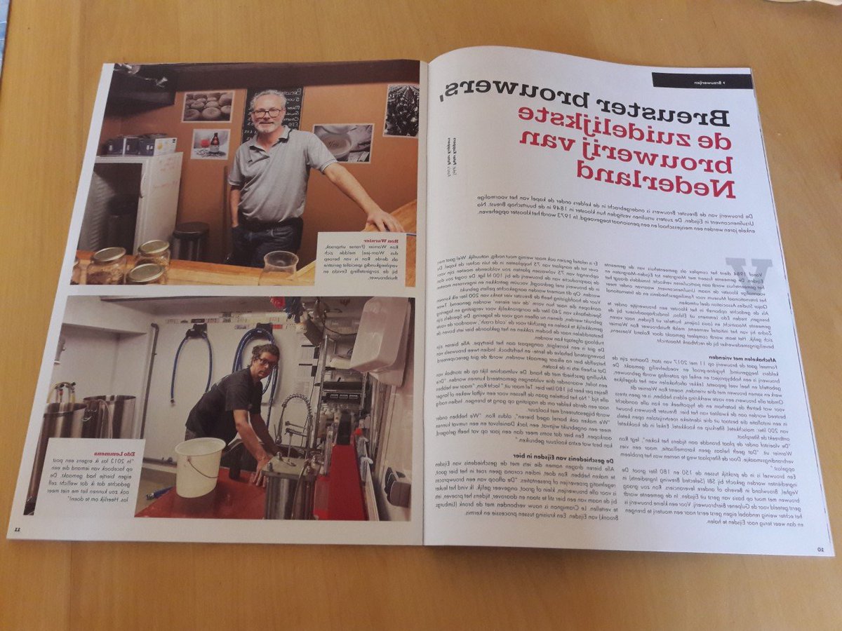 PINTnl's tweet photo. De vernieuwde PINT Magazine is uit! Een frisse look &amp; feel, groter formaat en maar liefst 80 pagina's. Met oa, Breuster Brouwers, De Laatste Brouwers, Stadsbrouwerij Sint Crispijn, Stadshaven Brouwerij, brouwerij the Musketeers, Kaapse Brouwers. Laat ons weten wat je ervan vindt! https://t.co/mENrtCmMTV