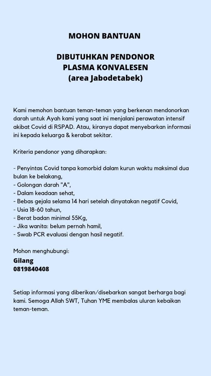 ansyafrani's tweet photo. Mohon bantuan teman-teman, Ayah kami saat ini sedang dirawat intensif. https://t.co/v1TQLNFzMK