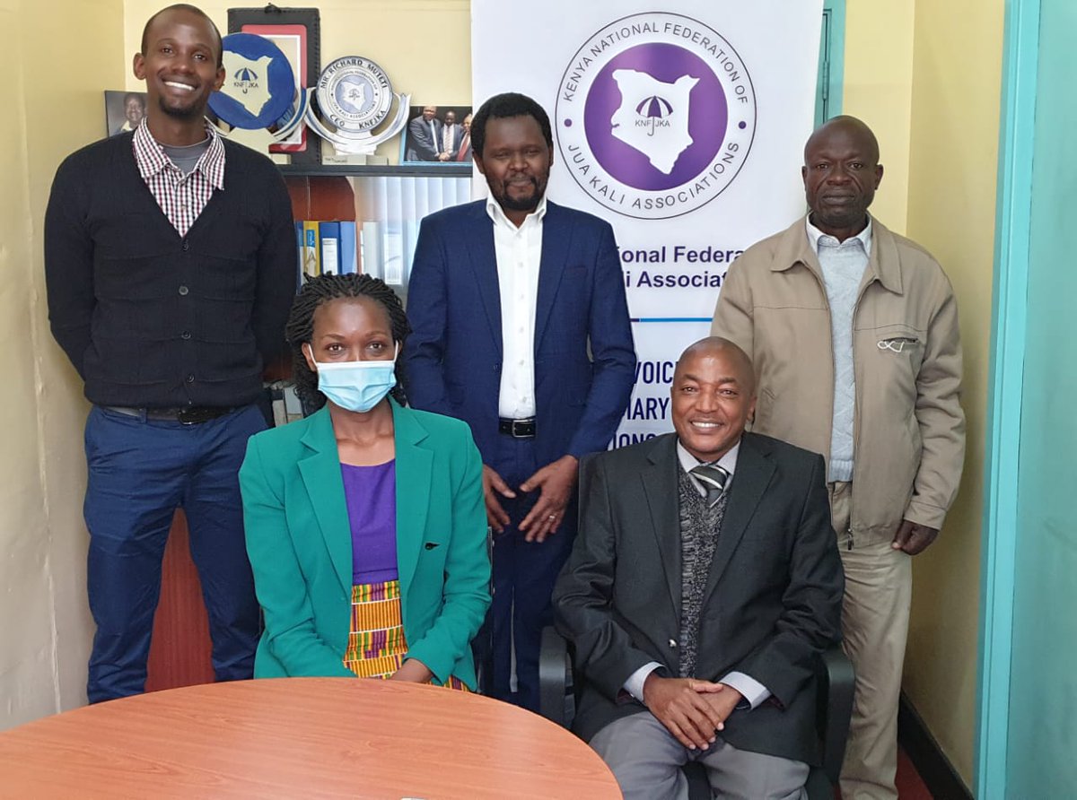 The National Jua Kali Federation holds high-level discussions with GIZ-GmbH reps on a framework of collaboration to support the informal Jua Kali Sector on MSMEs Entrepreneurship Skills, Access to Finance and Market Linkages, to promote self-employment and entrepreneurship