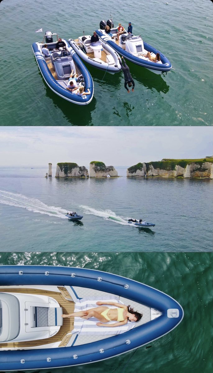 This week we have been out on the water shooting something very #exciting! Here's a little #sneakpeek of what we were up to....👀 #cobraribs #photoshoot #dorset #jointheadventure