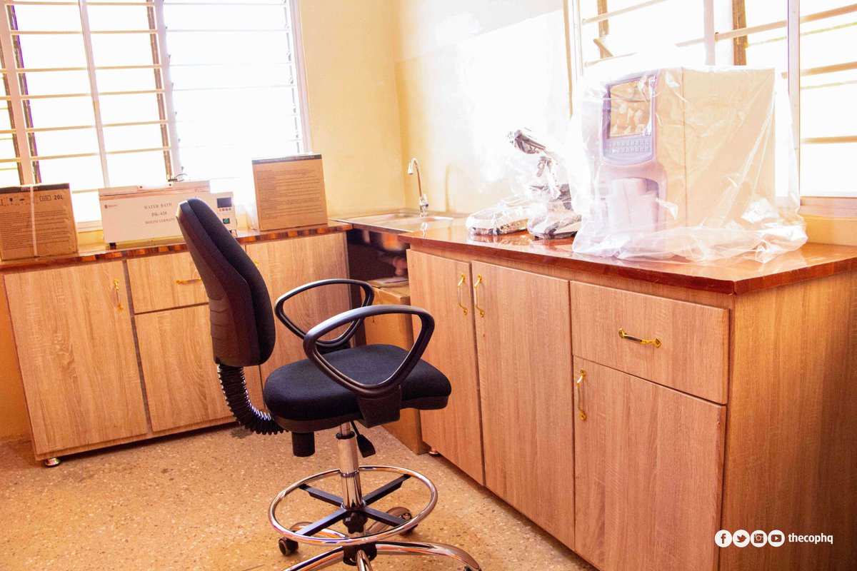 thecophq's tweet photo. The health facility, worth GH¢850,000 and funded by the @thecophq, has fully-furnished Out-Patient Department, Male and Female Wards, Delivery Ward, Dispensary, Washrooms for both patients and staff, Laboratory &amp; Consulting rooms residential accommodation for health officers. https://t.co/NWf39pGB2Z