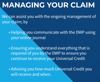 If you live in the South-East of Glasgow and need any help or advice with managing your Universal Credit Claims our specialist solicitors and advisors can provide free advice and representation. Contact us on 0141-634-0313 or CLICK  here.  <a href="/CastlemilkLaw/">Castlemilk Law & Money Advice Centre</a> @goodthingsfdn