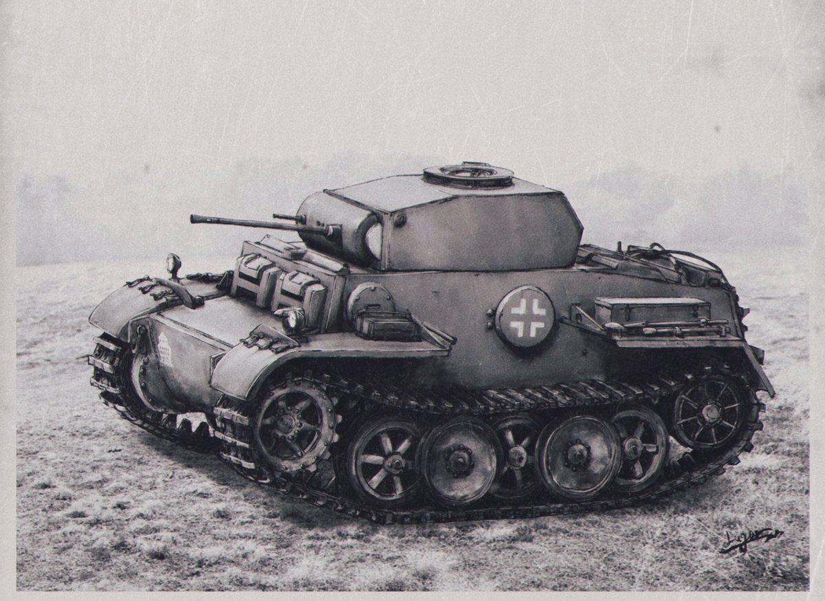 かわいいやつや 写真風イラスト 豆戦車 素人戦車お絵描き 鬼ルガs のイラスト