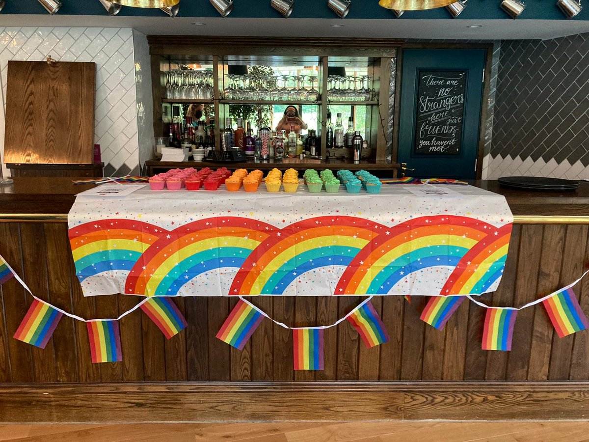 Steph_VJ's tweet photo. We are bursting with pride here at Moneypenny HQ - Happy Friday all 💛💚💙💜🤎

#pridemonth @Moneypenny https://t.co/DoFBLHysdM