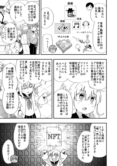 マンガでわかるNFT② 