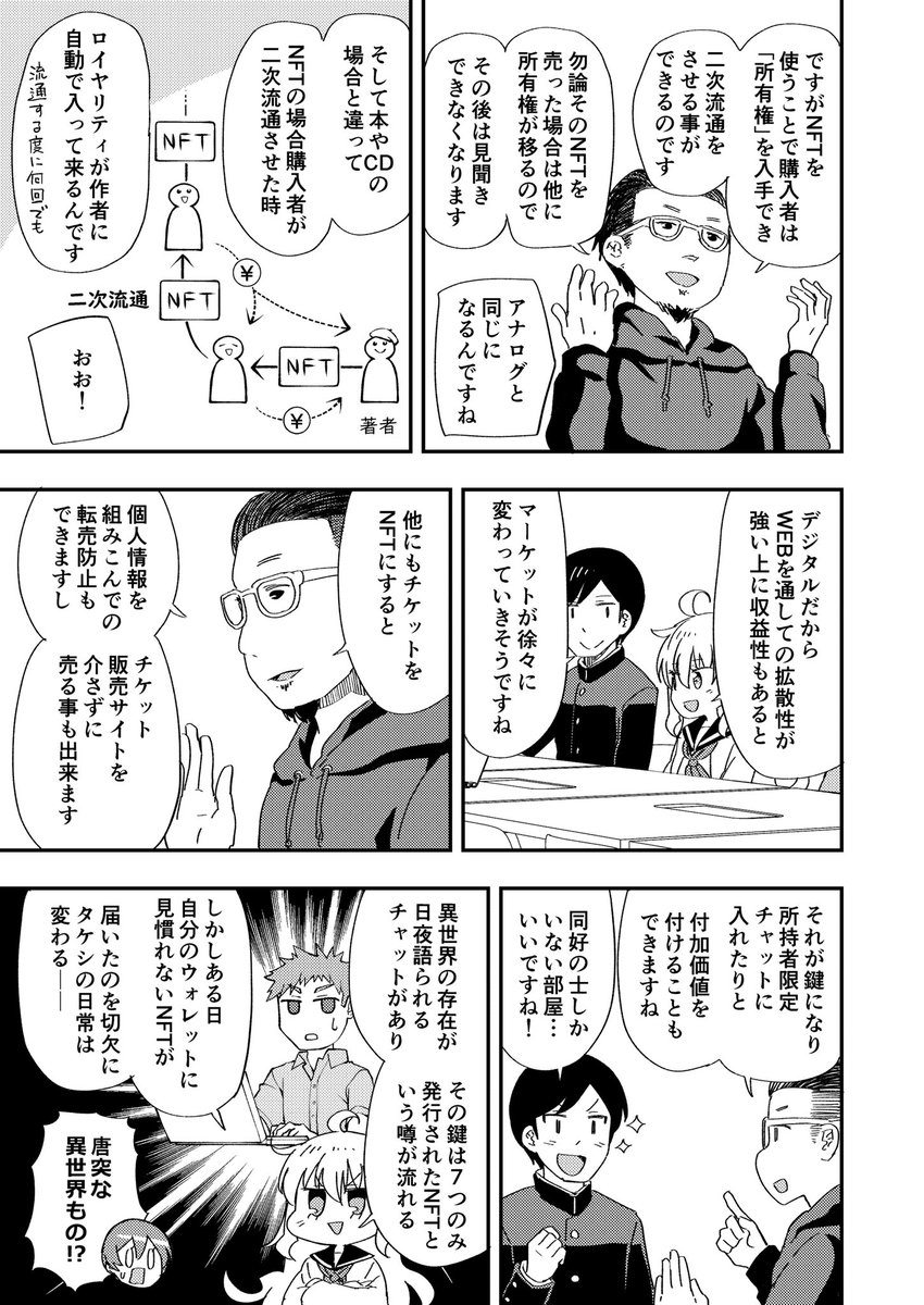 マンガでわかるNFT④ 