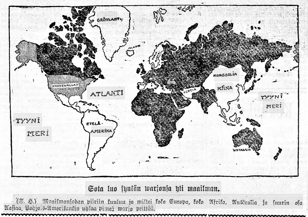 NewsEyeEU's tweet photo. 🗺️ 📍Where did it happen?: Spatial imaginaries of World War I
In this blog post, the international newspapers group from the Helsinki Digital Humanities Hackathon #DHH21 presents what they learned using digitised newspapers provided by @NewsEyeEU .
https://t.co/zabvbbJ8kl https://t.co/fbrzIIHdhk