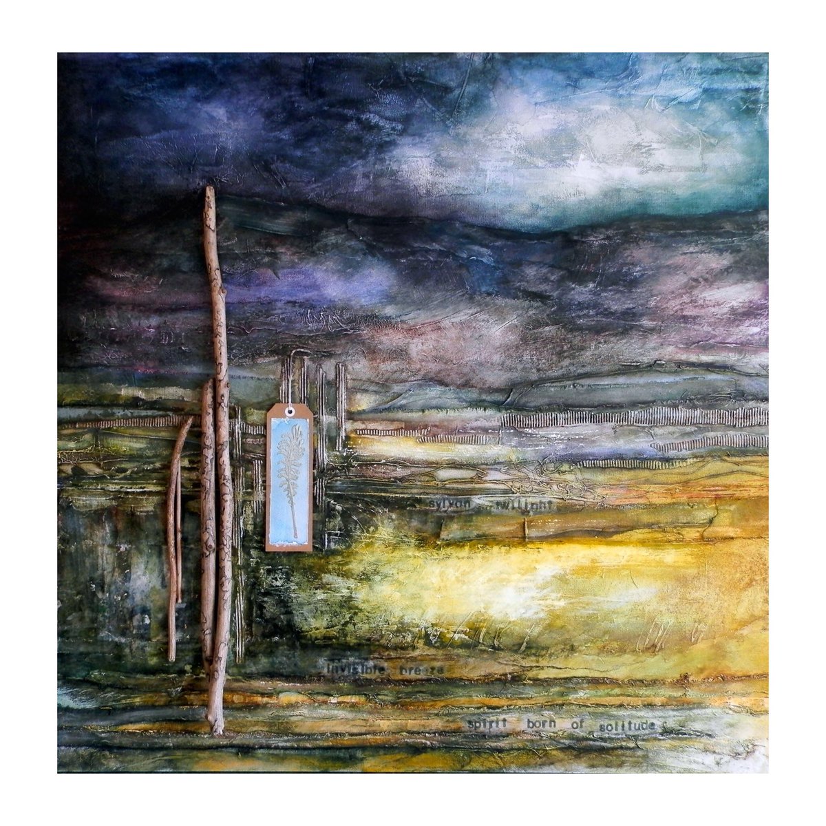 CrossStreetArts's tweet photo. Sylvan Twilight by Sharon Barnes #light
#foundmaterial #mixedmedia #painting #art #artist #walks #nature #landscape #wiganart https://t.co/sPqExVDi8V