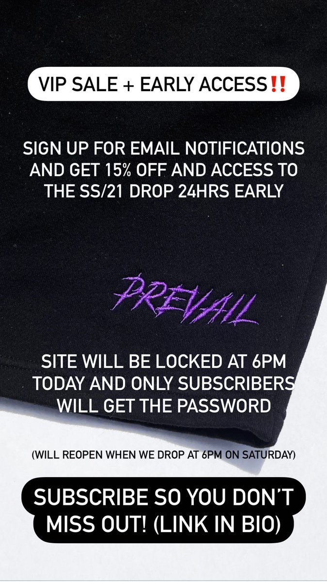 rapmvmnt's tweet photo. VIP SALE + EARLY ACCESS
(email subscribers only)
https://t.co/jWYGVrd9Qj https://t.co/p5kzf47eRP