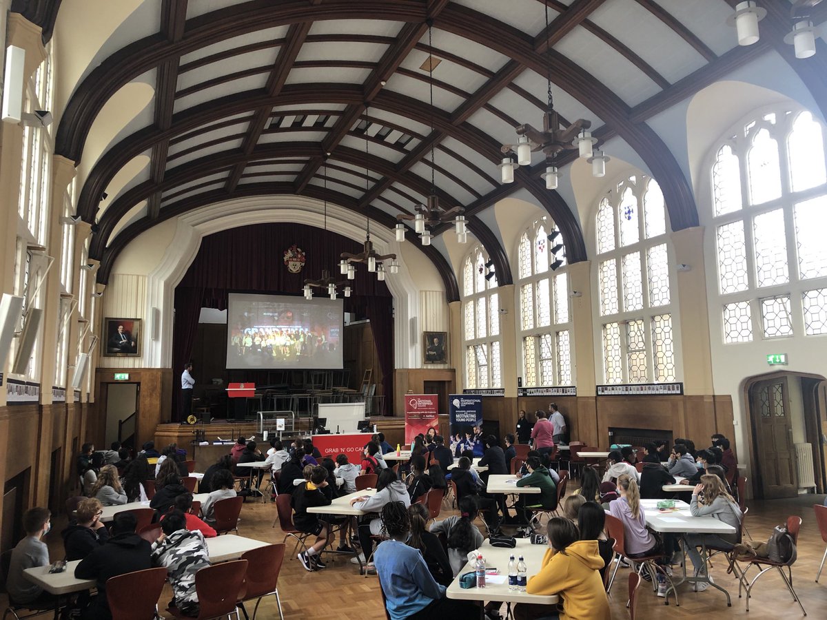 The Year 8 National Enterprise challenge begins. We’re looking forward to seeing their business ideas, and seeing which team goes through to National finals.