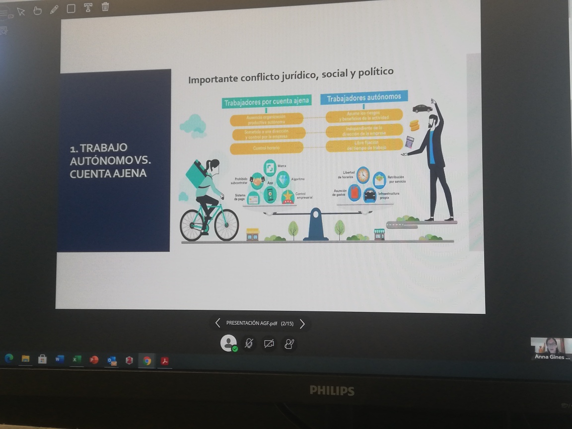 ForodeLabos's tweet photo. Tiempo para "Plataformas, tiempo de trabajo y algoritmos" de la mano de @annagines en los #WebinarsdeLabos https://t.co/Kx2rhFWAVU