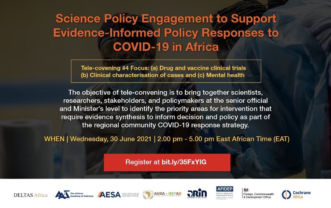 AMARI-II (@consortiumamari) on Twitter photo What roles does decision science play in determining both short & long-term effects of SARS-CoV-2 infection <a href="/DixonChibanda/">Dixon Chibanda</a> <a href="/Thumbi_Ndungu/">Prof. Thumbi Ndung'u</a> <a href="/sam_skmuchina/">Sam Kinyanjui</a> of <a href="/AESA_Africa/">AESA</a> take a lead in the conversation. Register: bit.ly/35FxYlG <a href="/FCDOResearch/">FCDO Research, Science and Technology</a> <a href="/arin_africa/">Africa Research & Impact Network</a> <a href="/NEPAD_Agency/">AUDA-NEPAD</a> What roles does decision science play in determining both short & long-term effects of SARS-CoV-2 infection <a href="/DixonChibanda/">Dixon Chibanda</a> <a href="/Thumbi_Ndungu/">Prof. Thumbi Ndung'u</a> <a href="/sam_skmuchina/">Sam Kinyanjui</a> of <a href="/AESA_Africa/">AESA</a> take a lead in the conversation. Register: bit.ly/35FxYlG <a href="/FCDOResearch/">FCDO Research, Science and Technology</a> <a href="/arin_africa/">Africa Research & Impact Network</a> <a href="/NEPAD_Agency/">AUDA-NEPAD</a>