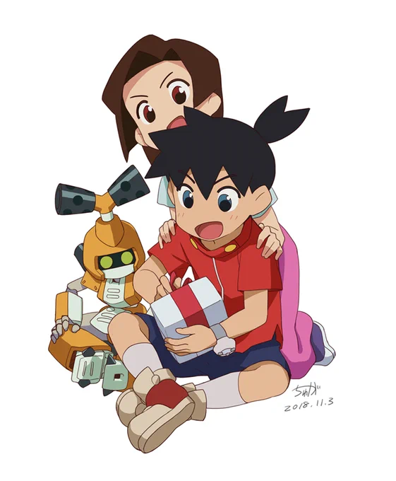アニメ版メダロットのファンアート。 