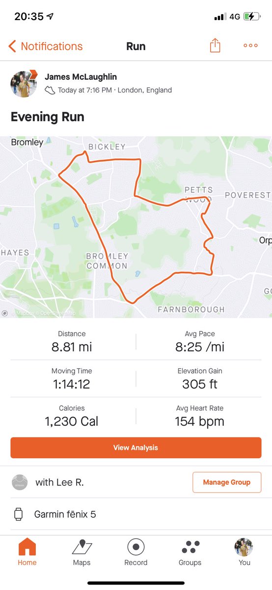James McLaughlin (@mc73james) on Twitter photo A real honour to run nearly 9 miles with Lee Roberts last night, who along with his friend Jordan are running 460km (!)in June for ‘Palace 2 Paris’ supporting their good friend <a href="/geoffhillITV/">Geoff Hill</a>. They are now close to raising £30,000 for <a href="/CureLeukaemia/">Cure Leukaemia</a> 🏃🏻♂️🏃🏻♂️ justgiving.com/fundraising/Pa… A real honour to run nearly 9 miles with Lee Roberts last night, who along with his friend Jordan are running 460km (!)in June for ‘Palace 2 Paris’ supporting their good friend <a href="/geoffhillITV/">Geoff Hill</a>. They are now close to raising £30,000 for <a href="/CureLeukaemia/">Cure Leukaemia</a> 🏃🏻♂️🏃🏻♂️ justgiving.com/fundraising/Pa…
