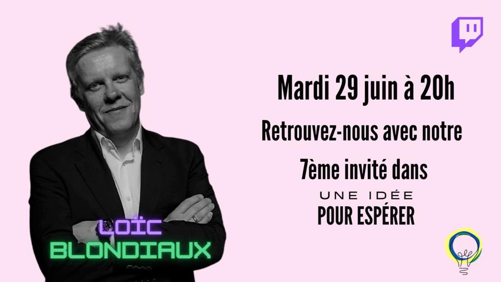 ideepouresperer's tweet photo. 🌈Le politologue et spécialiste de la #démocratie @LoicBlondiaux est notre invité mardi 29 juin à 20h ! #abstention, renouvellement de la représentation et de la participation... Venez lui poser vos questions ➡️➡️ https://t.co/5WNNzPHMWp https://t.co/jtdnv0r6et