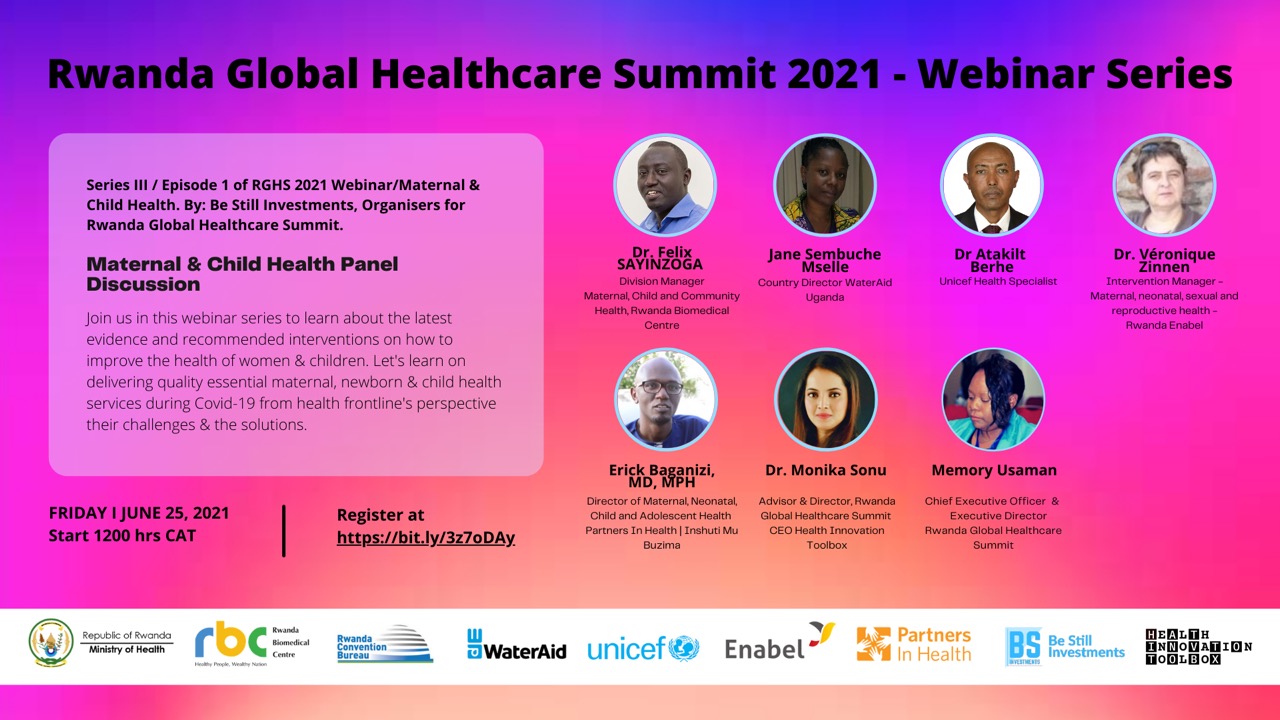 Rwanda Global Healthcare Summit on Twitter: "Happening in less than