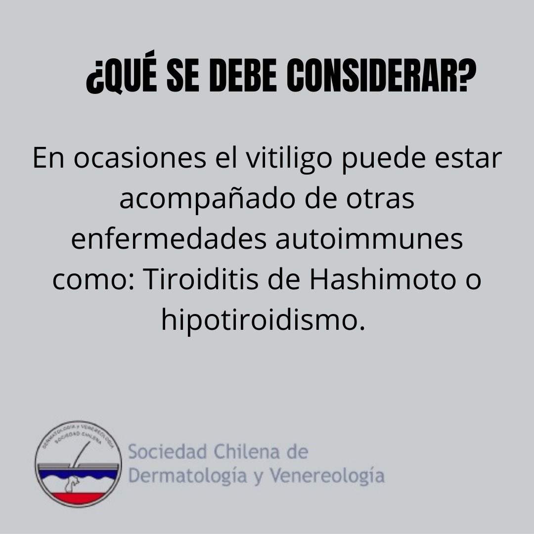Sochidermv's tweet photo. (1) Hoy es el día mundial del Vitiligo, una enfermedad que padecen más de 100 millones en el mundo.
📌Desde Sochiderm te invitamos a conocer más sobre esta enfermedad y a compartir la información con tus cercanos y amigos.

#vitiligo #vitiligoworldday #awarenessvitiligomonth https://t.co/W189u1KoXK