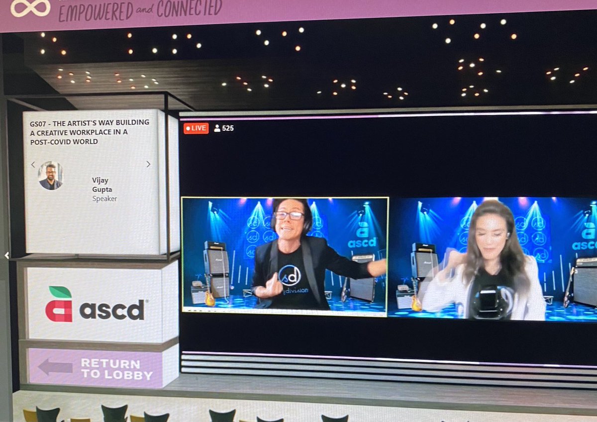 AlithCasey's tweet photo. Wow! What a great start of the last day of ASCD Conference with inspiring ASCD anthem song! “If the child is whole, we have fulfilled our role.” “When we connect, we become strong!” #ASCDConference ⁦@FederalProgram⁩ https://t.co/KbQMhmE86r