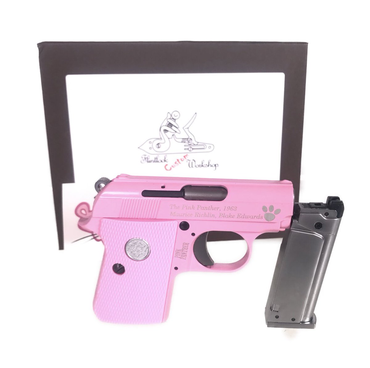 octagonairsoft's tweet photo. FCW Pink Panther 25 GBB Toy Pistols Custom Perfect Version Be Completed 😍

国際版😜

#PinkPanther
#WE
#FlintlockCustomWorkshop
#OctagonAirsoftHobbies https://t.co/1RqQiZl3Fk
